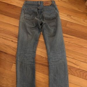 Levi's Button down Lightwash Jeans